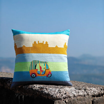 Calyz Indian Auto Riksha Cushion